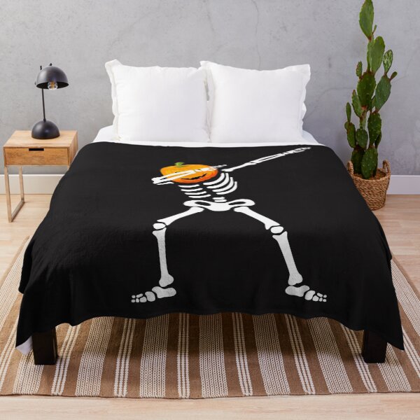 Item preview, Halloween Shirts Boys Kids Dabbing Skeleton Pumpkin designed and sold by Maka4.