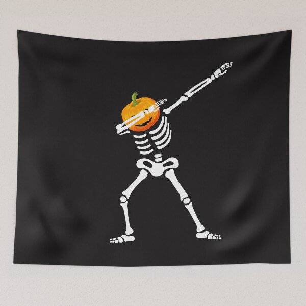 Item preview, Halloween Shirts Boys Kids Dabbing Skeleton Pumpkin designed and sold by Maka4.