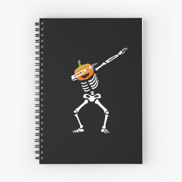 Item preview, Halloween Shirts Boys Kids Dabbing Skeleton Pumpkin designed and sold by Maka4.
