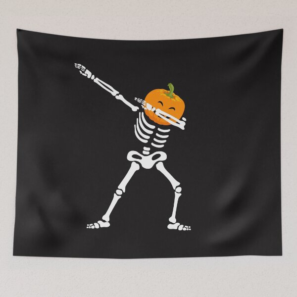 Item preview, Halloween Shirts Boys Kids Dabbing Skeleton Pumpkin designed and sold by Maka4.