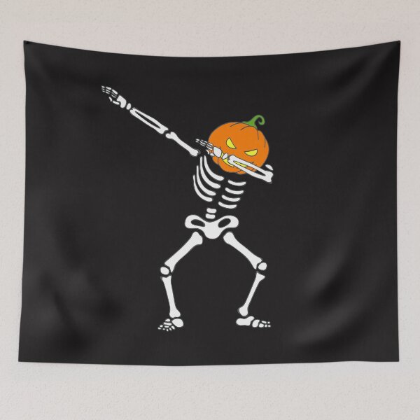 Item preview, Halloween Shirts Boys Kids Dabbing Skeleton Pumpkin designed and sold by Maka4.