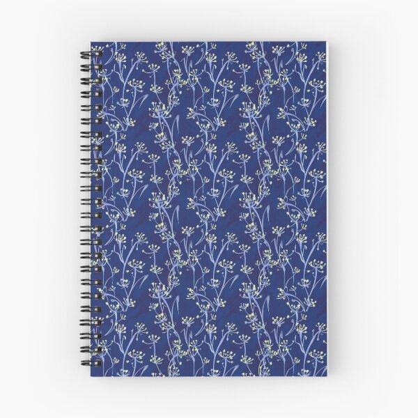 Item preview, Dill seamless pattern on dark blue background. designed and sold by Sandra-Bereg.