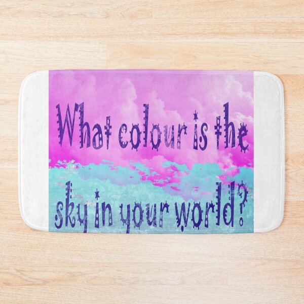 Item preview, What colour is the sky in your world? designed and sold by Happyoninside.
