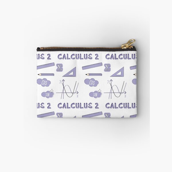 Item preview, Lilac Light Purple Calculus 2 Subject Sticker Pack designed and sold by The-Goods.