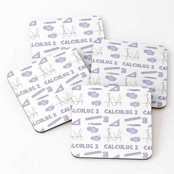 Item preview, Lilac Light Purple Calculus 2 Subject Sticker Pack designed and sold by The-Goods.