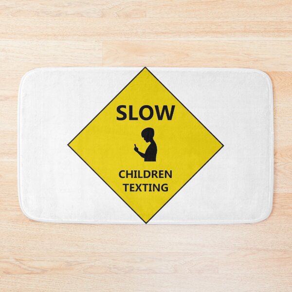 Item preview, SLOW - Children Texting designed and sold by NErDyWIrDy.