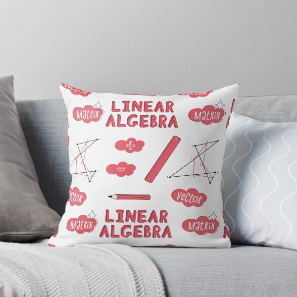 Item preview, Coral Linear Algebra Subject Sticker Pack designed and sold by The-Goods.