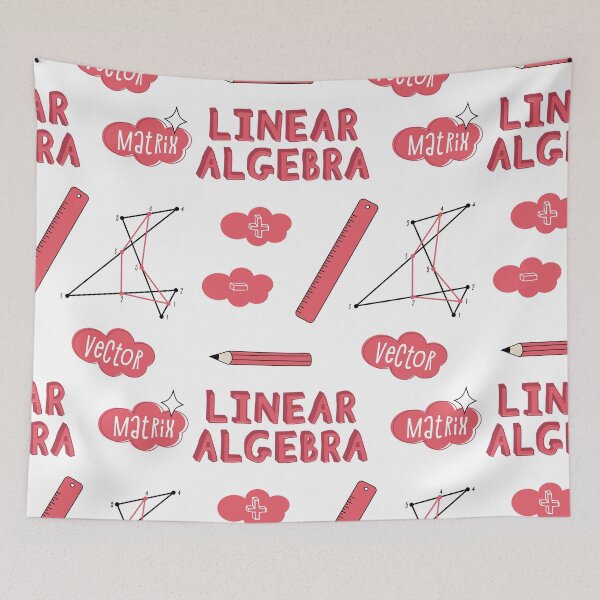 Item preview, Coral Linear Algebra Subject Sticker Pack designed and sold by The-Goods.