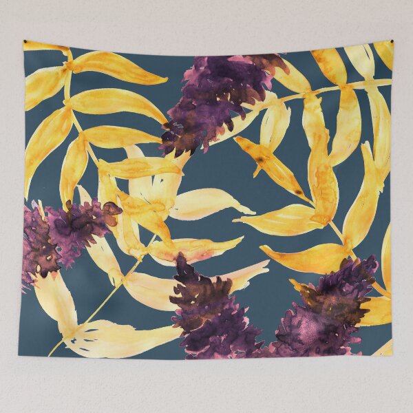 Item preview, Wisteria blue designed and sold by Lelyely.