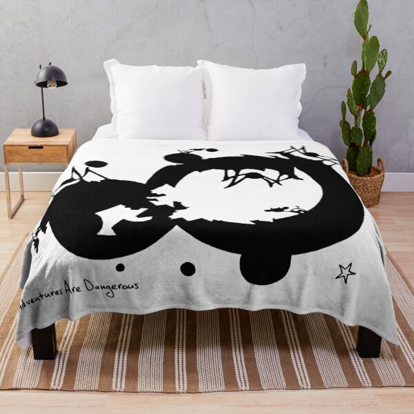 Item preview, Cows and Spider Monsters on Bubbly Black Hole with Stars designed and sold by Adventures Are Dangerous.