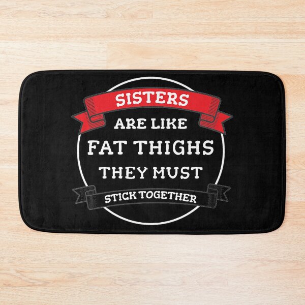 Item preview, Fun Little Sister Gifts – Perfect Little Sister Birthday Gift – Gifts for Little Sister – Fat Thighs designed and sold by happygiftideas.