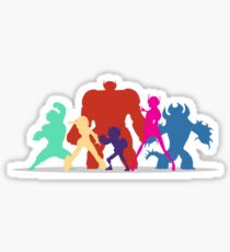 Big Hero 6 Silhouettes Sticker