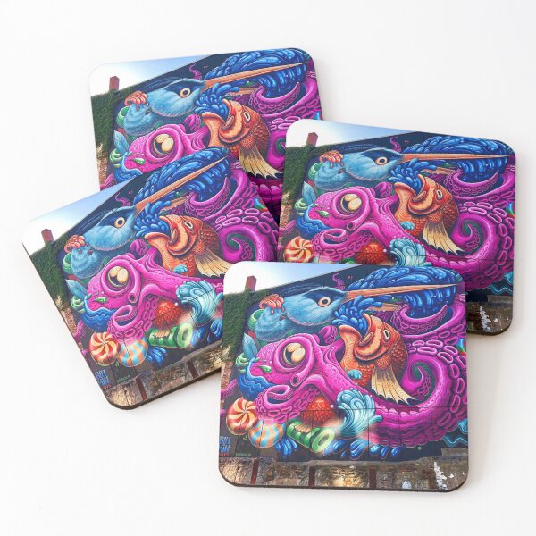 Item preview, Poseidon's Depth Graffiti Street Art designed and sold by PODLizardWizard.