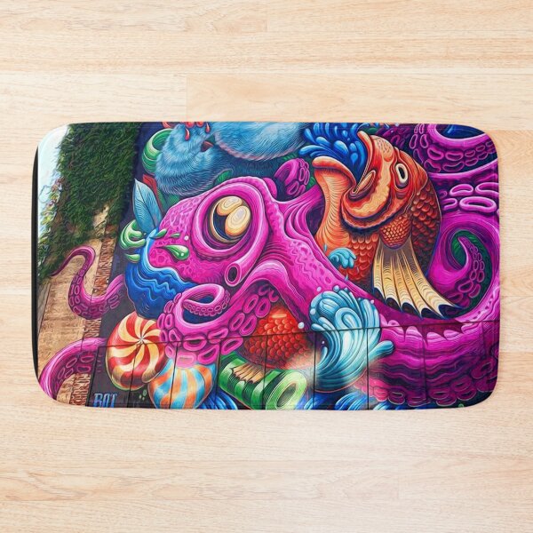 Item preview, Poseidon's Depth Graffiti Street Art designed and sold by PODLizardWizard.