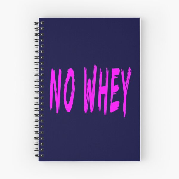 Item preview, No Whey - Vegan Humor Bright Pink designed and sold by madtoyman.