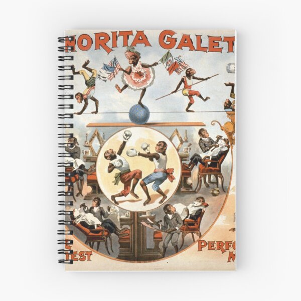 Item preview, Sinorita Galetti Circus monkeys vintage poster designed and sold by Vintage Designs +.