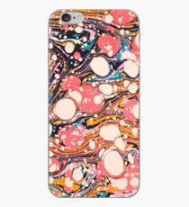Psychedelic Retro Marbled Paper Pepe Psyche iPhone Case