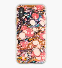 Psychedelic Retro Marbled Paper Pepe Psyche iPhone Case