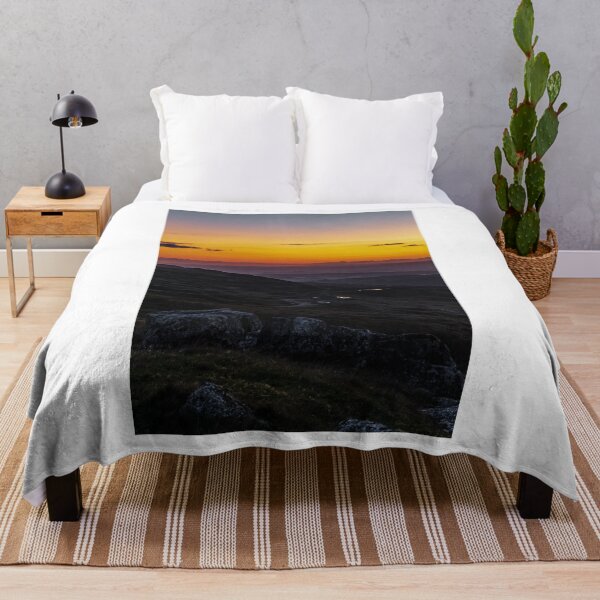Item preview, Sun Setting Over Black Mountains designed and sold by widdy170.