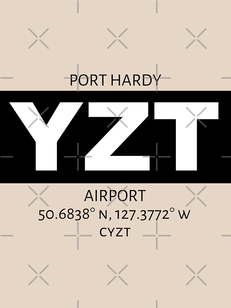Thumbnail 7 of 7, Classic T-Shirt, Port Hardy Airport YZT designed and sold by AvGeekCentral.
