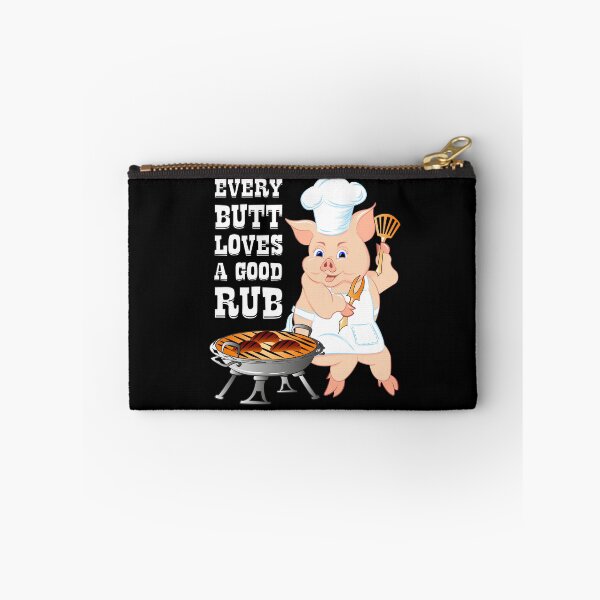 Item preview, Every Butt Loves a Good Rub BBQ Pork Gift Tee for Men designed and sold by ZNOVANNA.