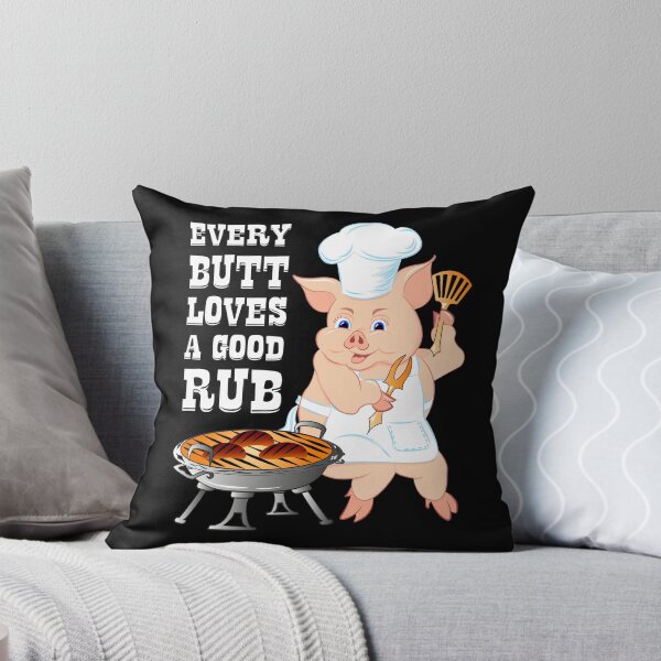 Artikelvorschau, Jeder Hintern liebt einen guten Rub BBQ Pork Geschenk Tee für Männer entworfen und verkauft von ZNOVANNA.