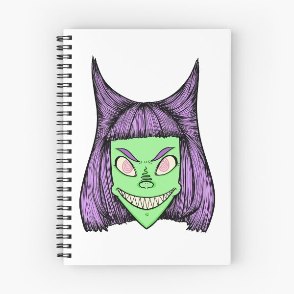 Item preview, Butt Witch Floating Head Illustration designed and sold by omnishamblesart.