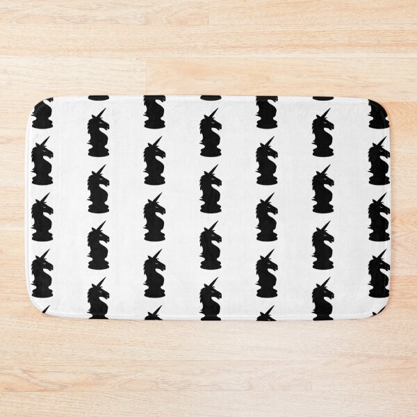 Item preview, Chess Black Unicorn designed and sold by Elsbet.