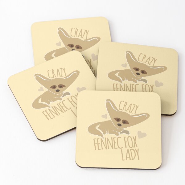 Item preview, Crazy Fennec Fox Lady designed and sold by jazzydevil.