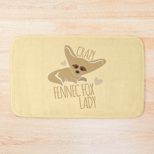 Item preview, Crazy Fennec Fox Lady designed and sold by jazzydevil.