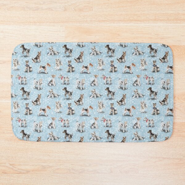 Item preview, Winter Fox Terriers designed and sold by Elspeth Rose Design.