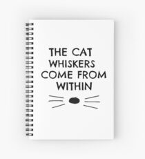 Dan and Phil Cat Whiskers Notebook Spiral Notebook