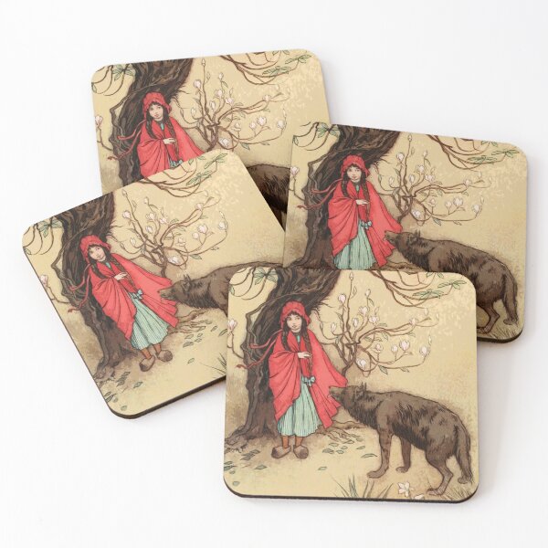 Item preview, Little Red Riding Hood designed and sold by Vintage Designs +.