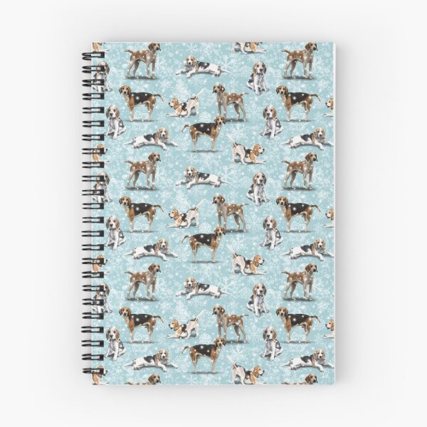 Item preview, El beagle de invierno designed and sold by Elspeth Rose Design.