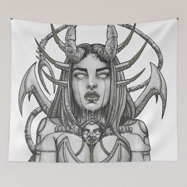 Item preview, Xenofication Perdey // Original Art // SciFi // Horror // Darkart // NeuroticDesign Sticker designed and sold by NeuroticDesign.