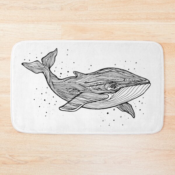 Item preview, Hand draw whale designed and sold by Elsbet.