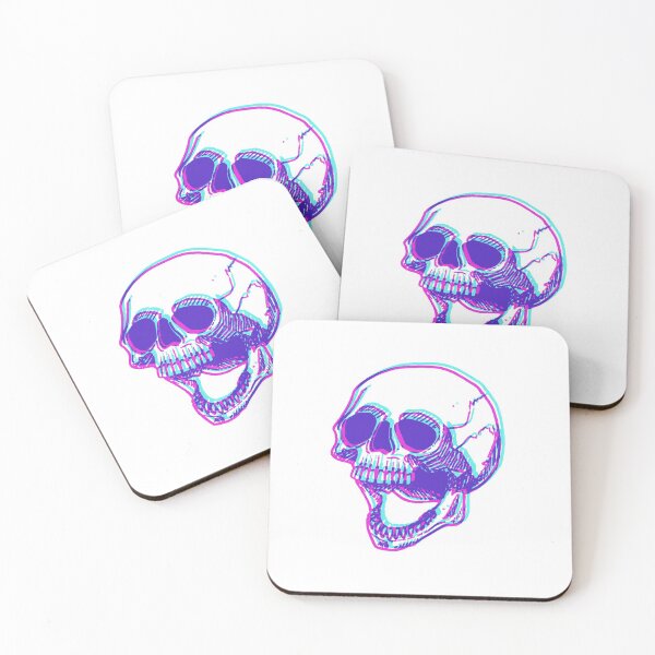 Item preview, Trippy Vapour Skull designed and sold by razormind-art.