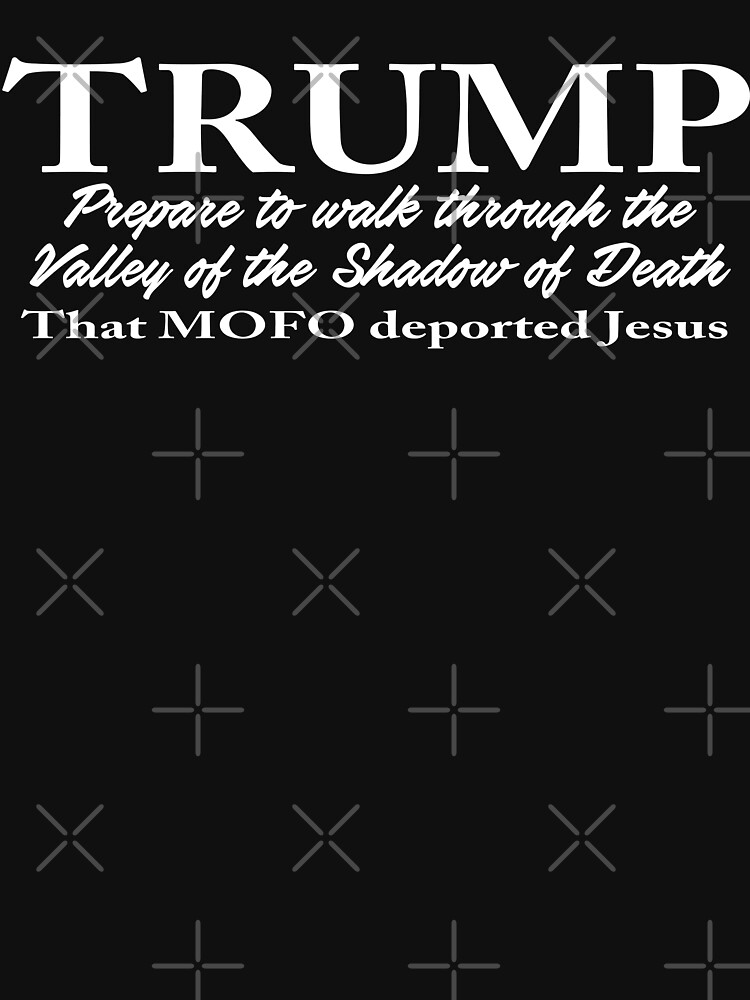 Thumbnail 7 of 7, Essential T-Shirt, Trump - Shadow of Death Design designed and sold by Mbranco.