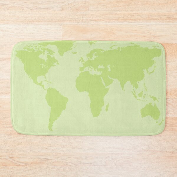 Item preview, Fullcolor World map - green designed and sold by Aurealis Creatief.