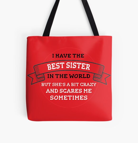 Fun Little Sister Gifts – Perfect Little Sister Birthday Gift – Gifts for  Little Sister –  Tote Bag for Sale by happygiftideas