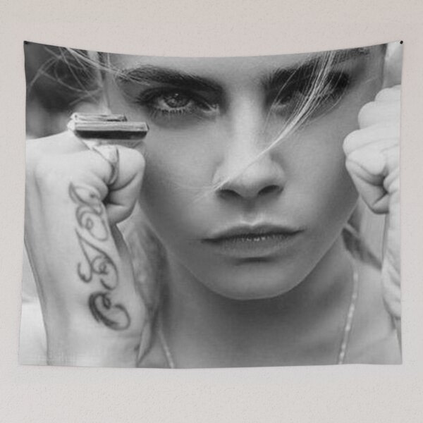Item preview, Fighter Cara Delevingne designed and sold by dzenk.