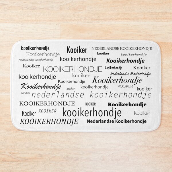 Item preview, Kooikerhondje Word Cloud designed and sold by Tillowin.