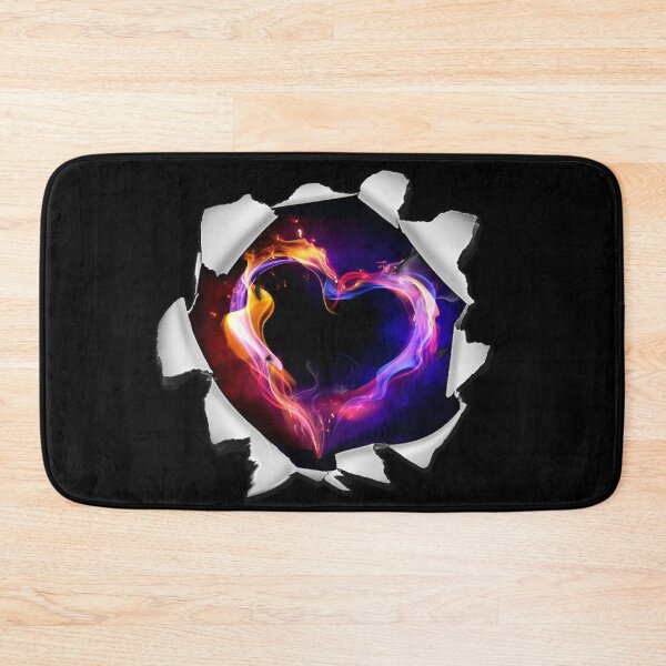 Item preview, Flaming Heart designed and sold by Spyinthesky.