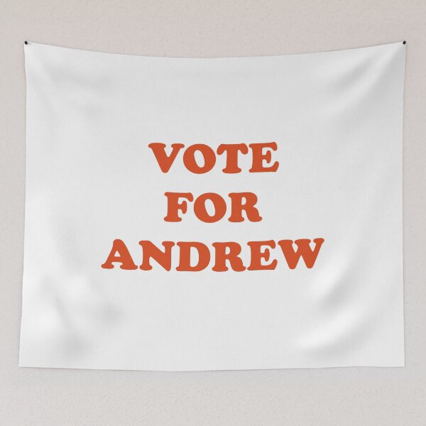 Item preview, VOTE FOR ANDREW designed and sold by Arnold Kim.