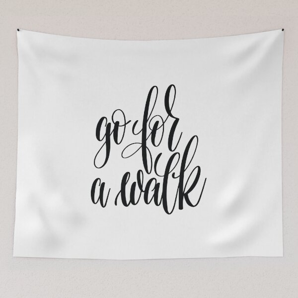 Item preview, Go For A Walk Inspirational Quotes designed and sold by ProjectX23.