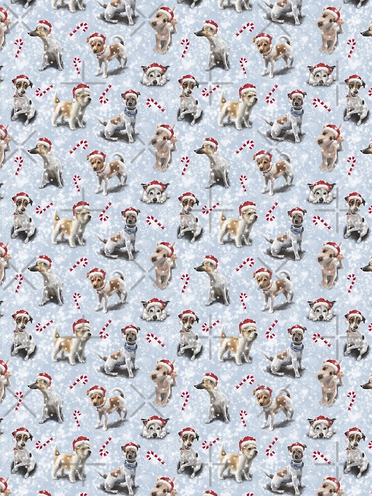 The Christmas Jack Russell Terrier by elspethrose