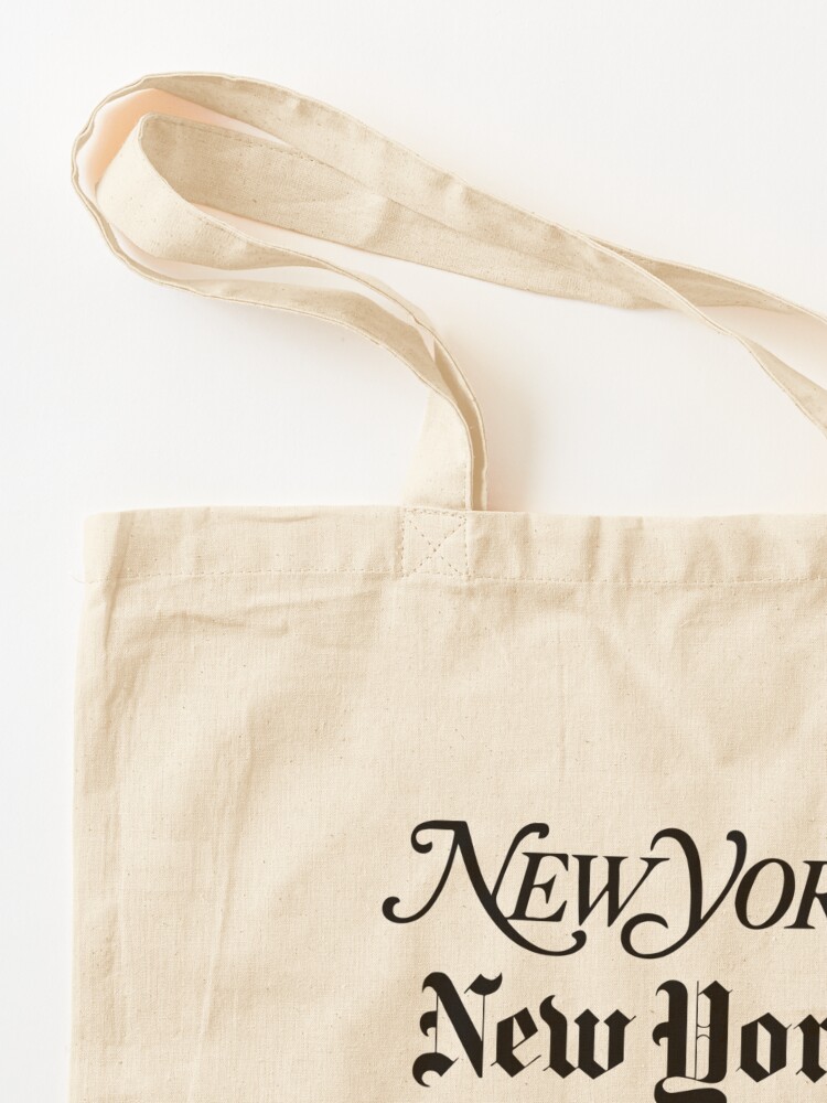 Alternate view of New York New York Tote Bag