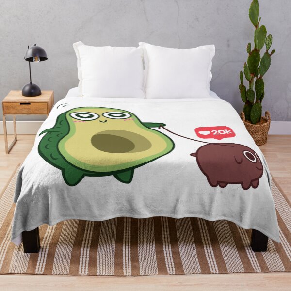 Item preview, kawaii avocado with dog designed and sold by albertocubatas.