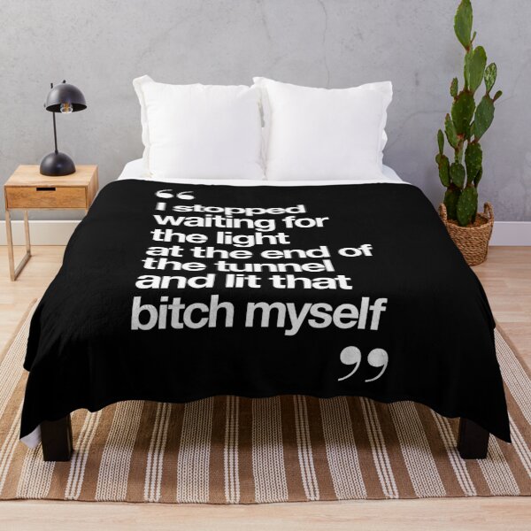 Item preview, I Stopped Waiting for the Light at the End of the Tunnel and Lit that Bitch Myself designed and sold by MotivatedType.