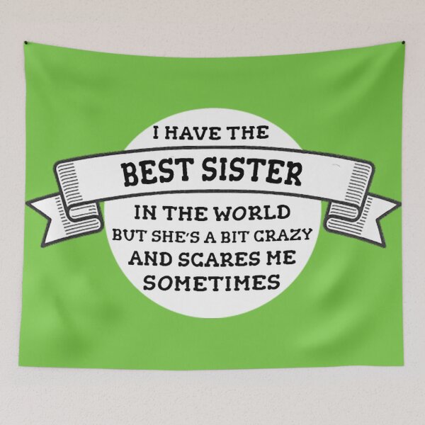 Item preview, Fun Best Little Sister Gifts – Perfect Little Sister Birthday Gift – Gifts for Big Sister – designed and sold by happygiftideas.